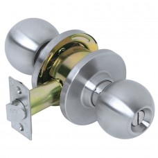 Stainless Steel Door Knobs Handles Entrance Privacy Passage Lock Latch