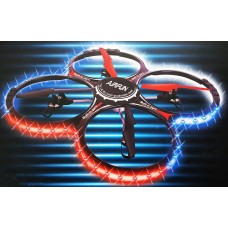 Big Rc Quadcopter Drone 6-Axis 2.4 Ghz W/ Helicopter Headless Af913 With Led