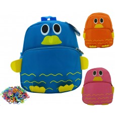 Kids Duck School Backpack Kids' Rucksack Bag With Free Loomabnd & Tools