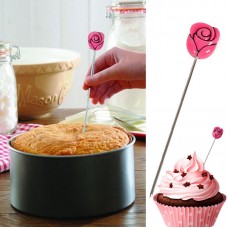 Stainless Cupcake Tester Probe Skewer Cake Baking Cooking Bread Tools