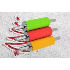 Bakeware Stainless Steel Rolling Pin Non-Stick Food Grade Silicone
