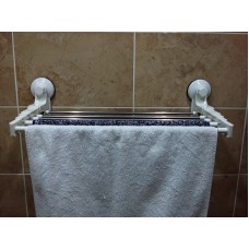 Bathroom Adjustable Clothe Towel Hanging Rail 5 Towel Rail Holder