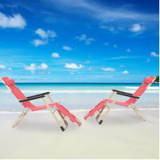 Outdoor Recliner Beach Garden Folding Chair 